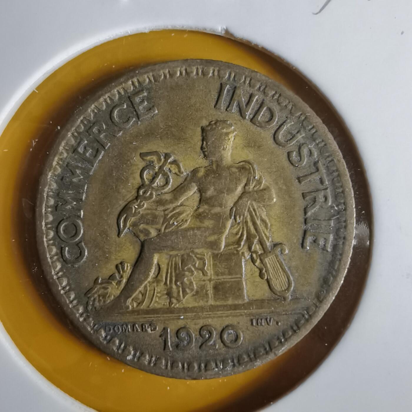 沼泽如烟--第1057场 法国1920年1法郎