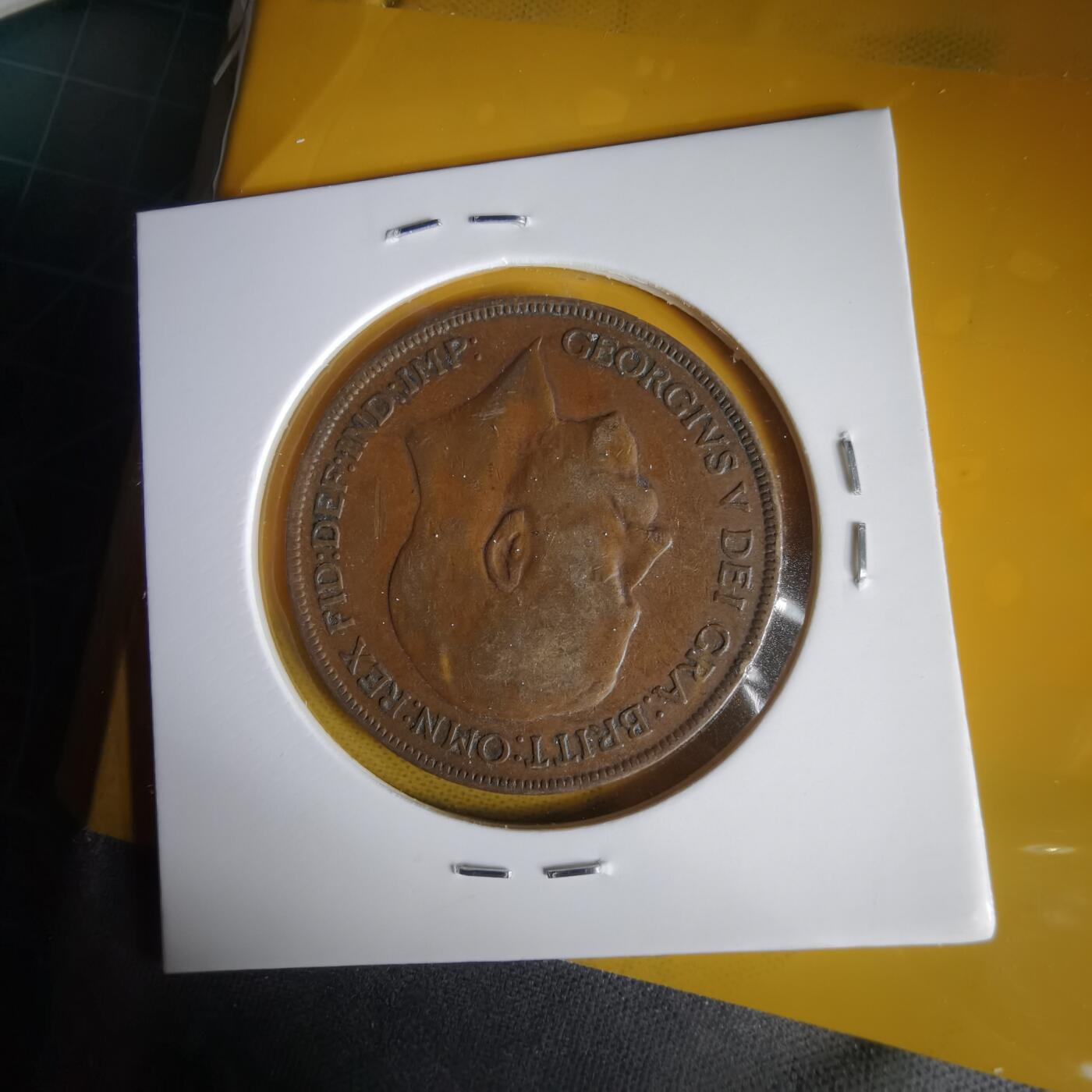 沼泽如烟--第1059场 英国1922年1便士