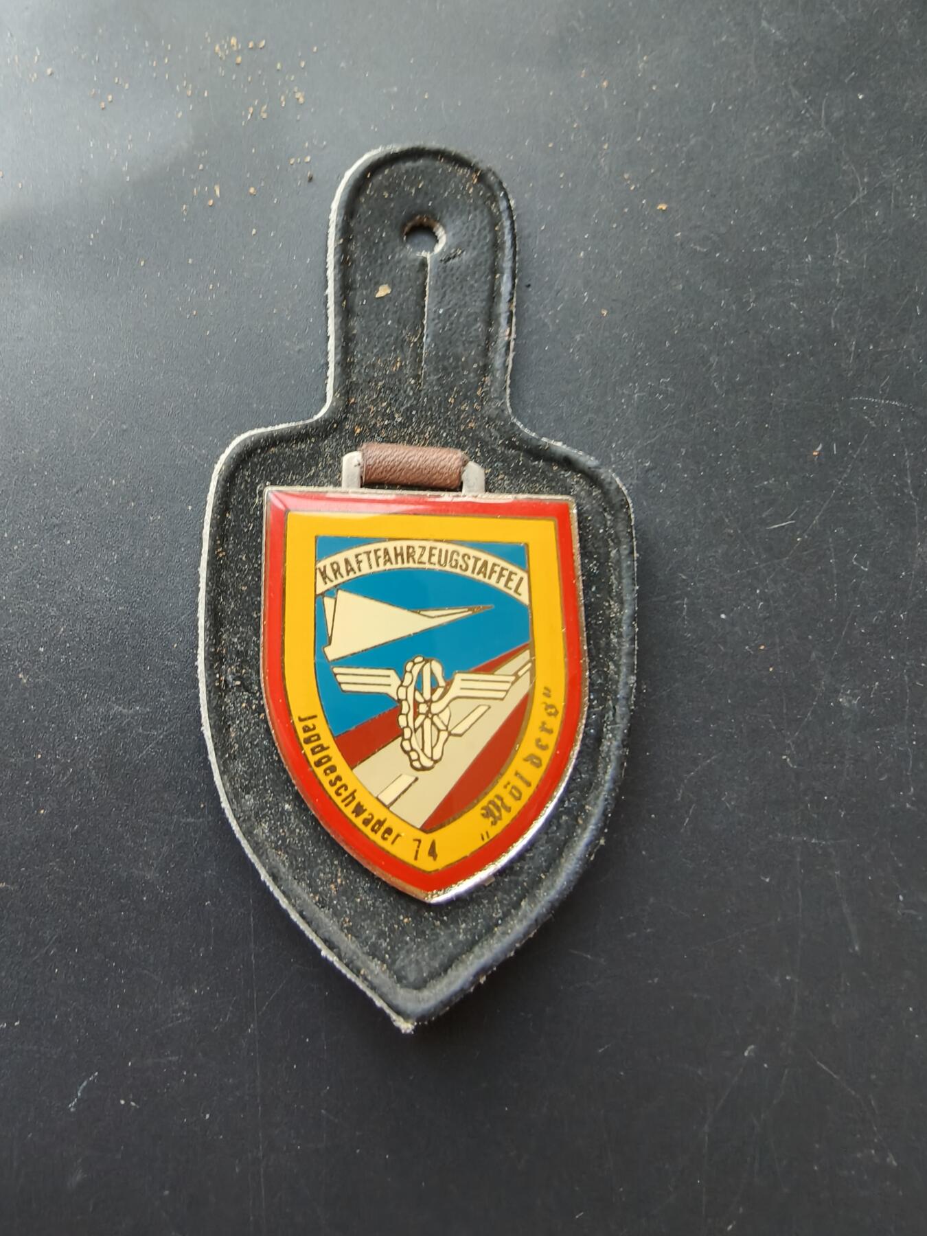 老王徽章第192期 德国联邦国防军空军第74战斗机联队“默尔德斯”机动中队证章
