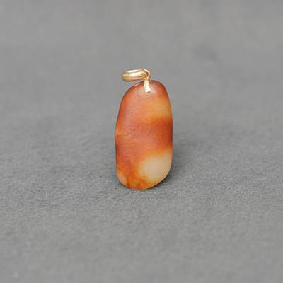  碧月说宝.韫玉流光-南京文物公司明清玉器专场（二） - 玉带皮籽料