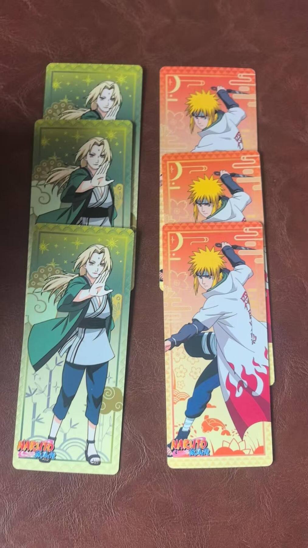 龙虎卡牌-八三场（满200元包邮，无佣金，每周六结拍，欢迎送拍） 卡游火影忍者 书签 6张