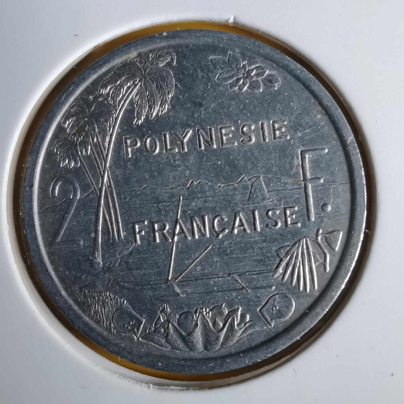 沼泽如烟--第1057场 法属波利尼西亚1995年2法郎