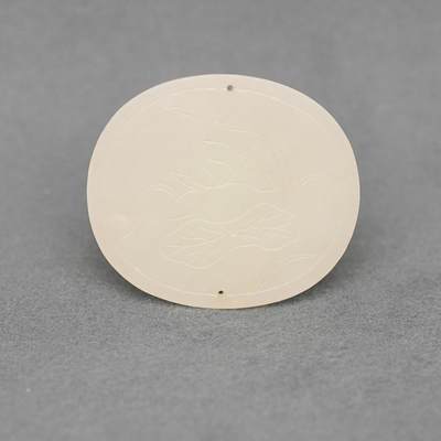  碧月说宝.韫玉流光-南京文物公司明清玉器专场（二） - 玉荷花佩