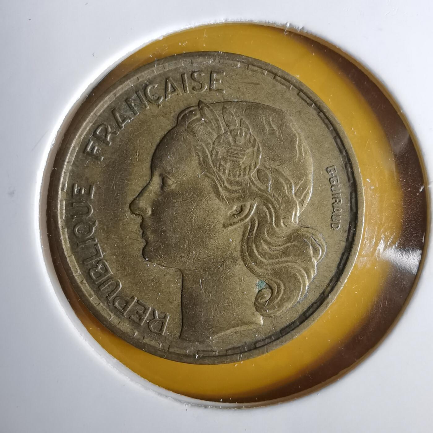 沼泽如烟--第1057场 法国1953年20法郎