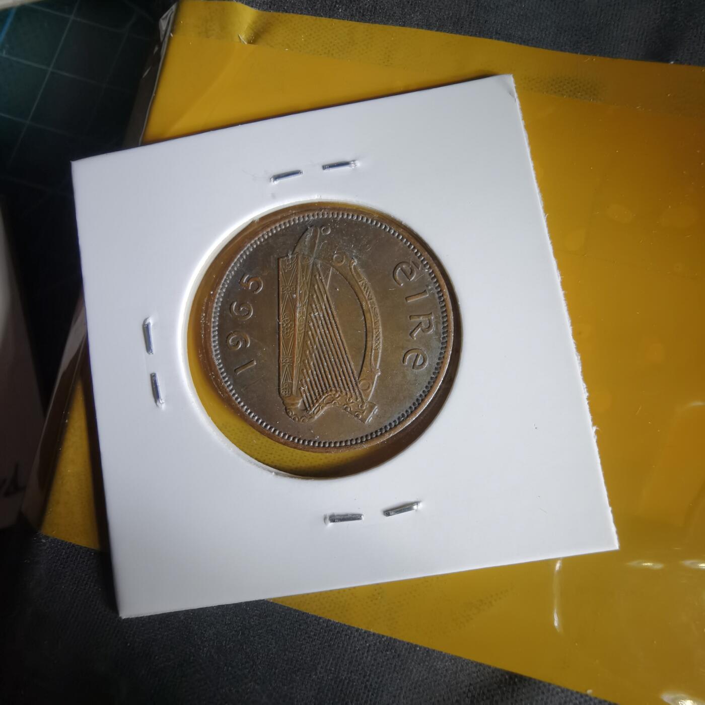 沼泽如烟--第1059场 爱尔兰1965年半便士