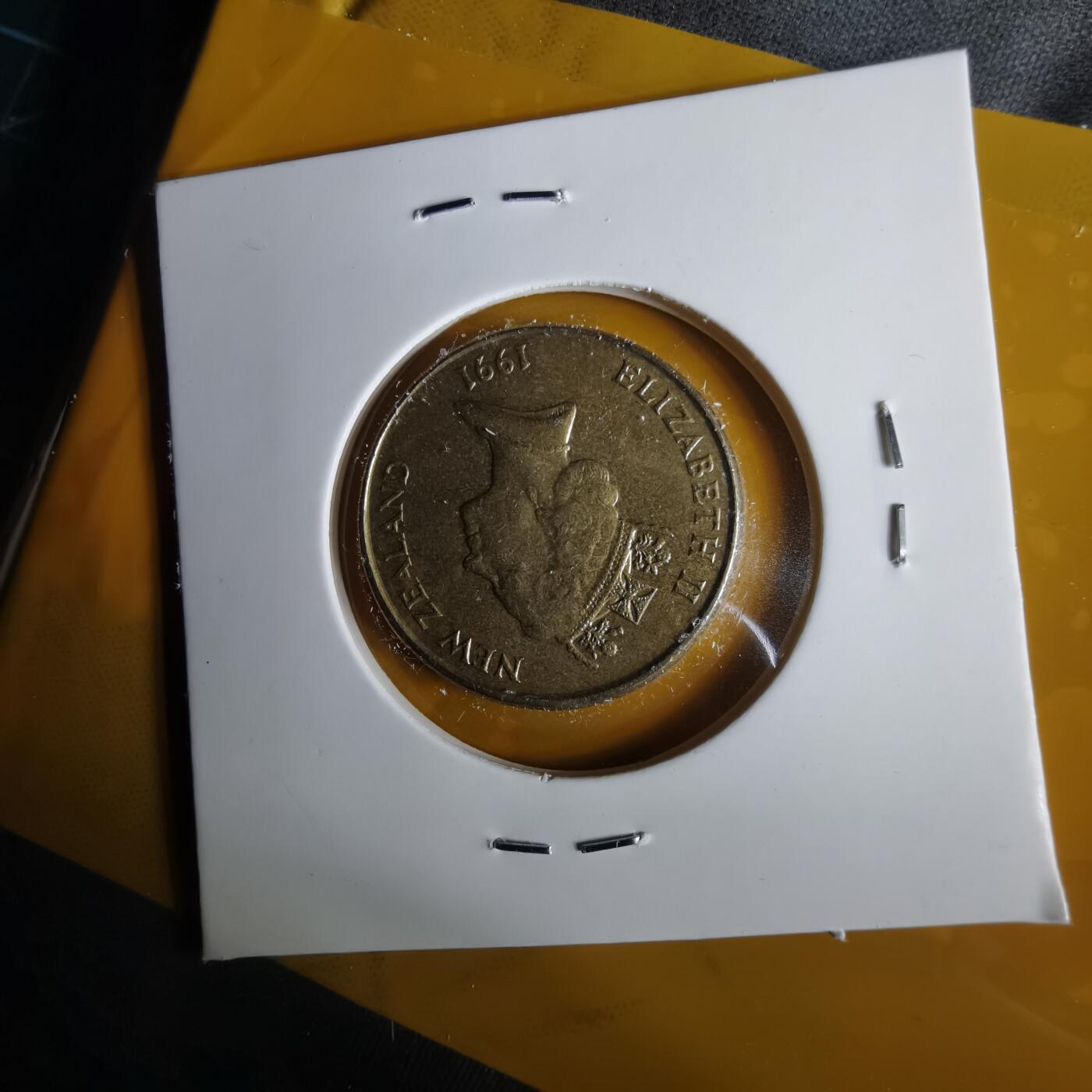 沼泽如烟--第1057场 新西兰1991年一元