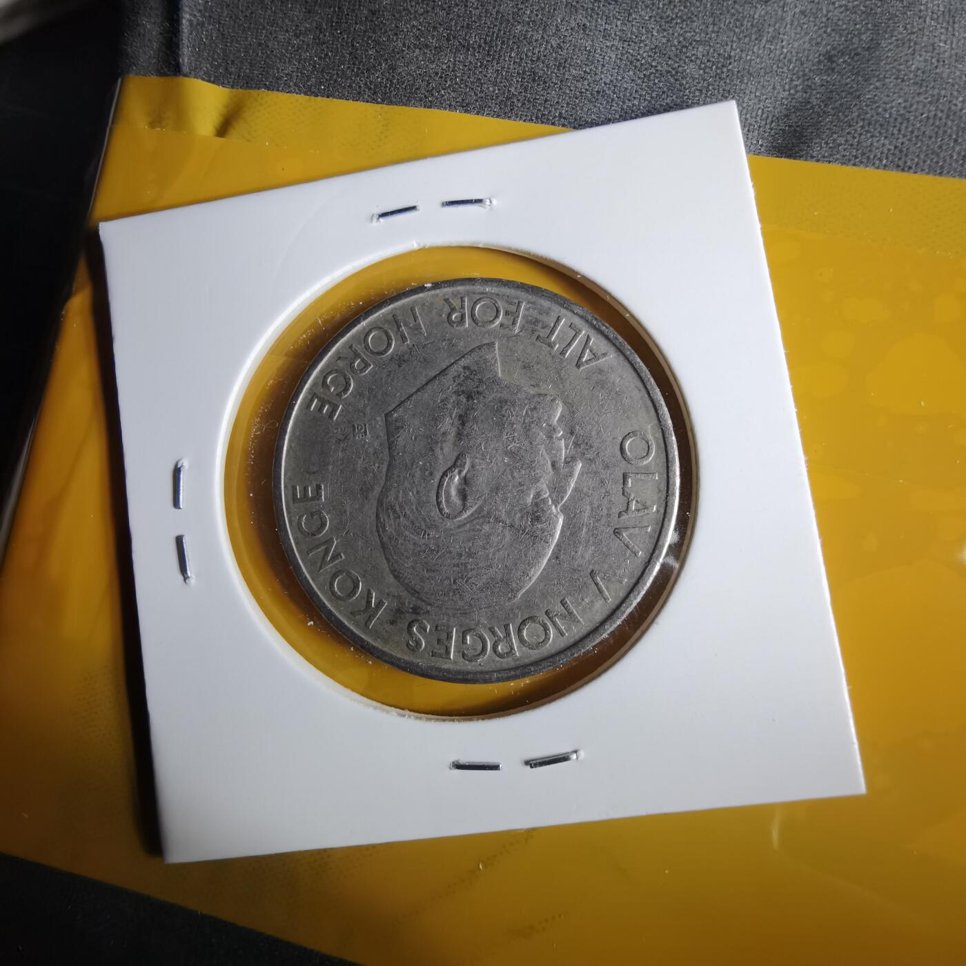 沼泽如烟--第1057场 挪威1964年5克朗