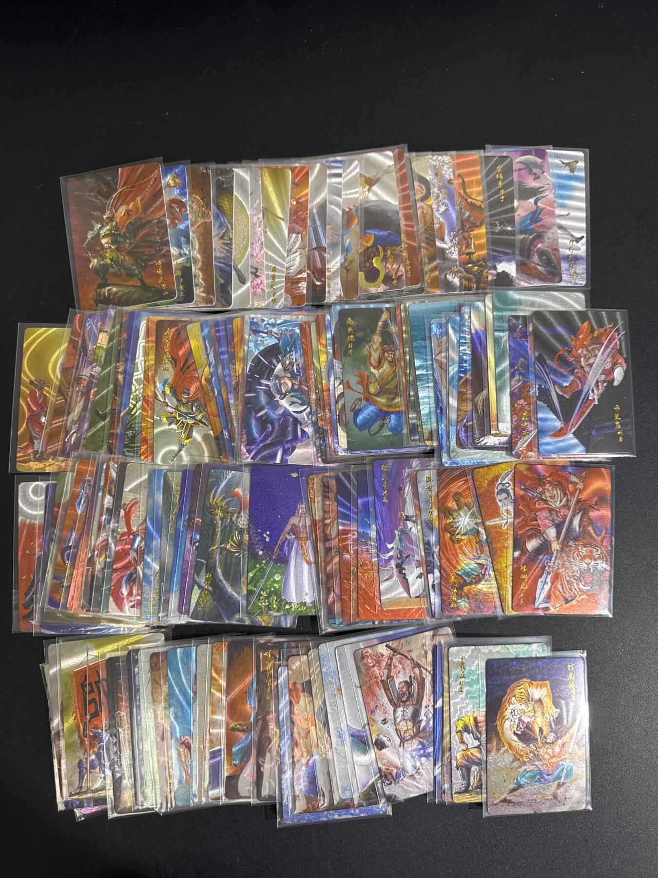 NO.30 好又多金牌大场，每周一站式配齐，方便凑单！（周6晚9点截拍，卖家送拍0抽成！） 【套卡】卡德曼*大卡道 权迎东水浒 粗闪套卡 108主人物+6张典藏+8张特藏+10张恶人+通缉令+神话+垫卡+关羽 140张粗闪大全套