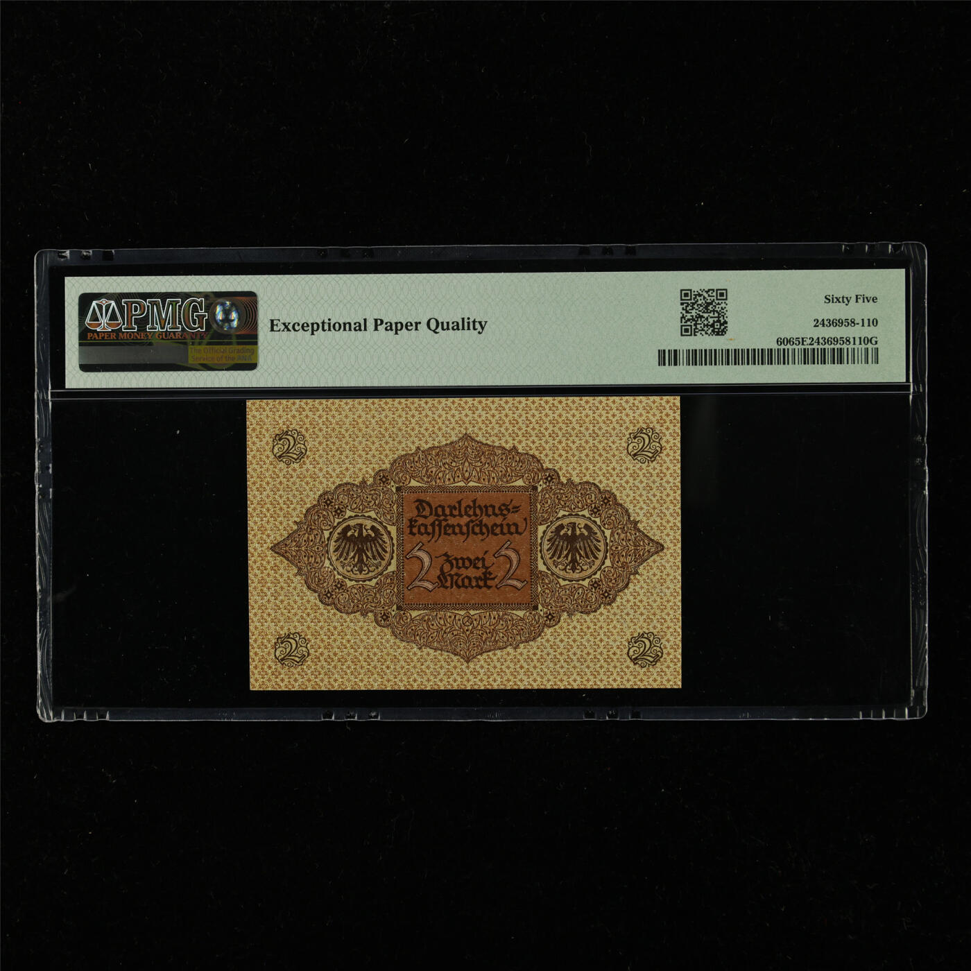 【亘邦集藏】第228期拍卖 1920年 德国2马克 PMG 65EPQ 159067311