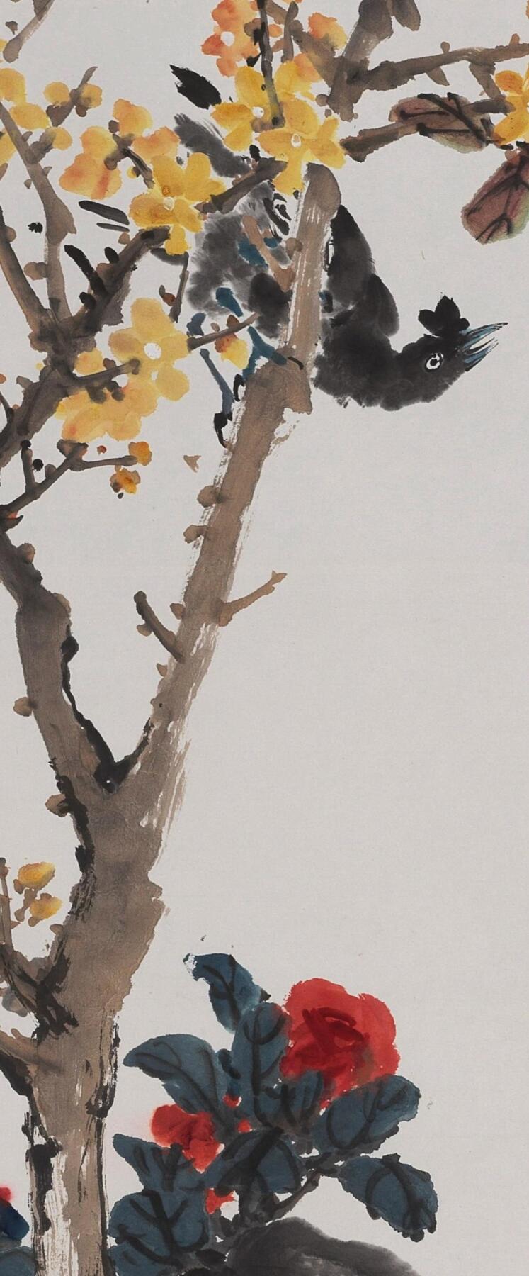 国有文物商店书画专场（六） 张聿光 迎春