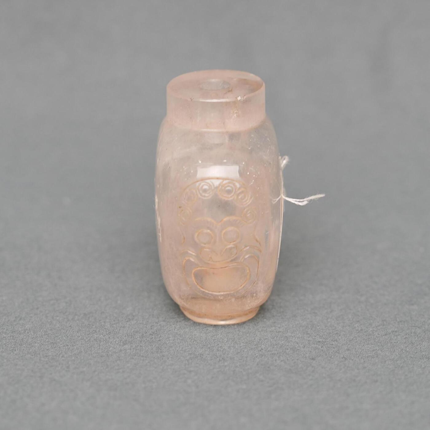 碧月说宝.韫玉流光-南京文物公司明清玉器专场（一） 水晶鼻烟壶