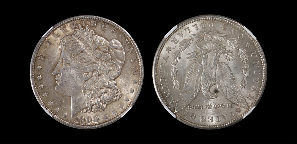 南京三省2026年春季拍卖会 世界币章&现代币 1900年美国摩根银元
