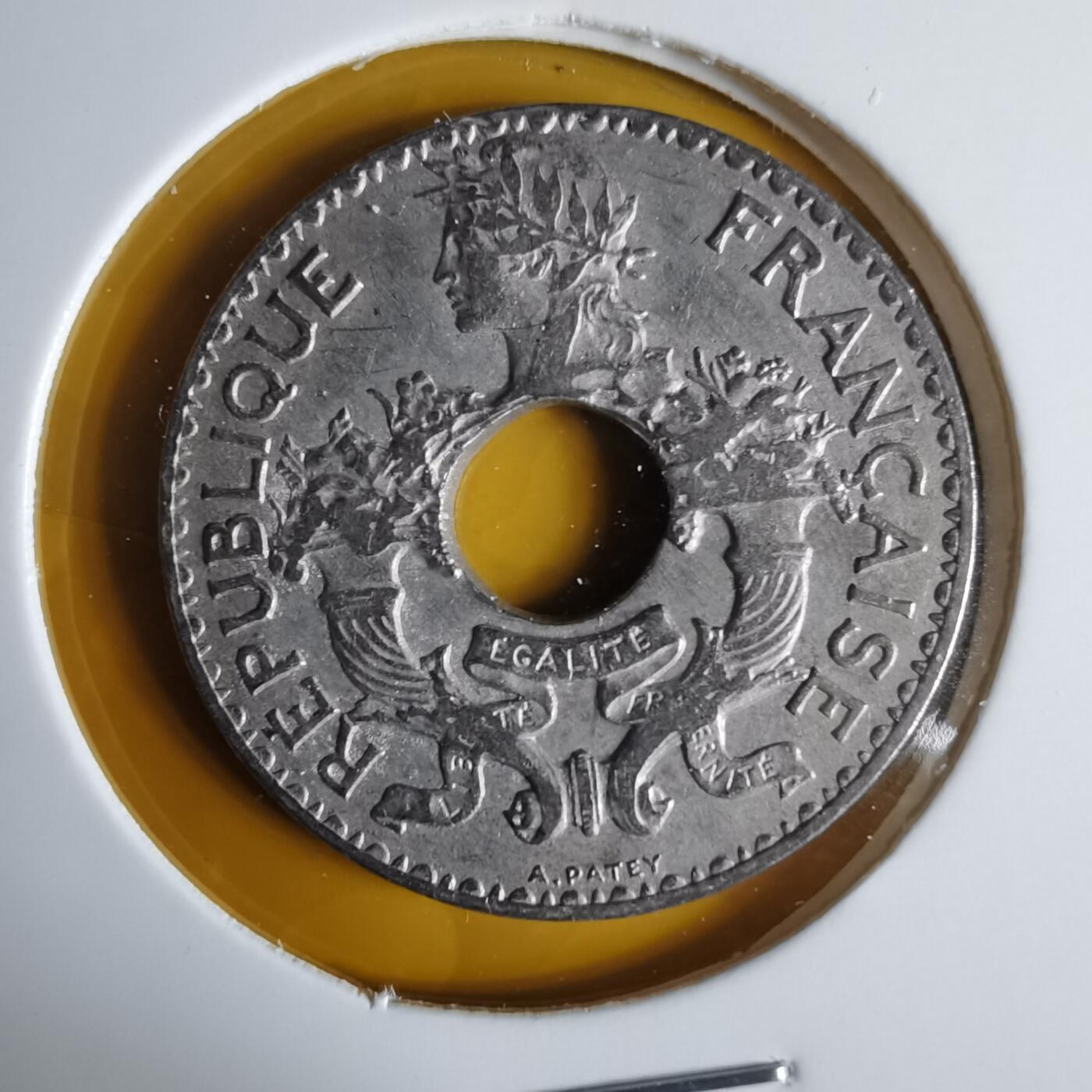 沼泽如烟--第1057场 法属印度支那1937年五分