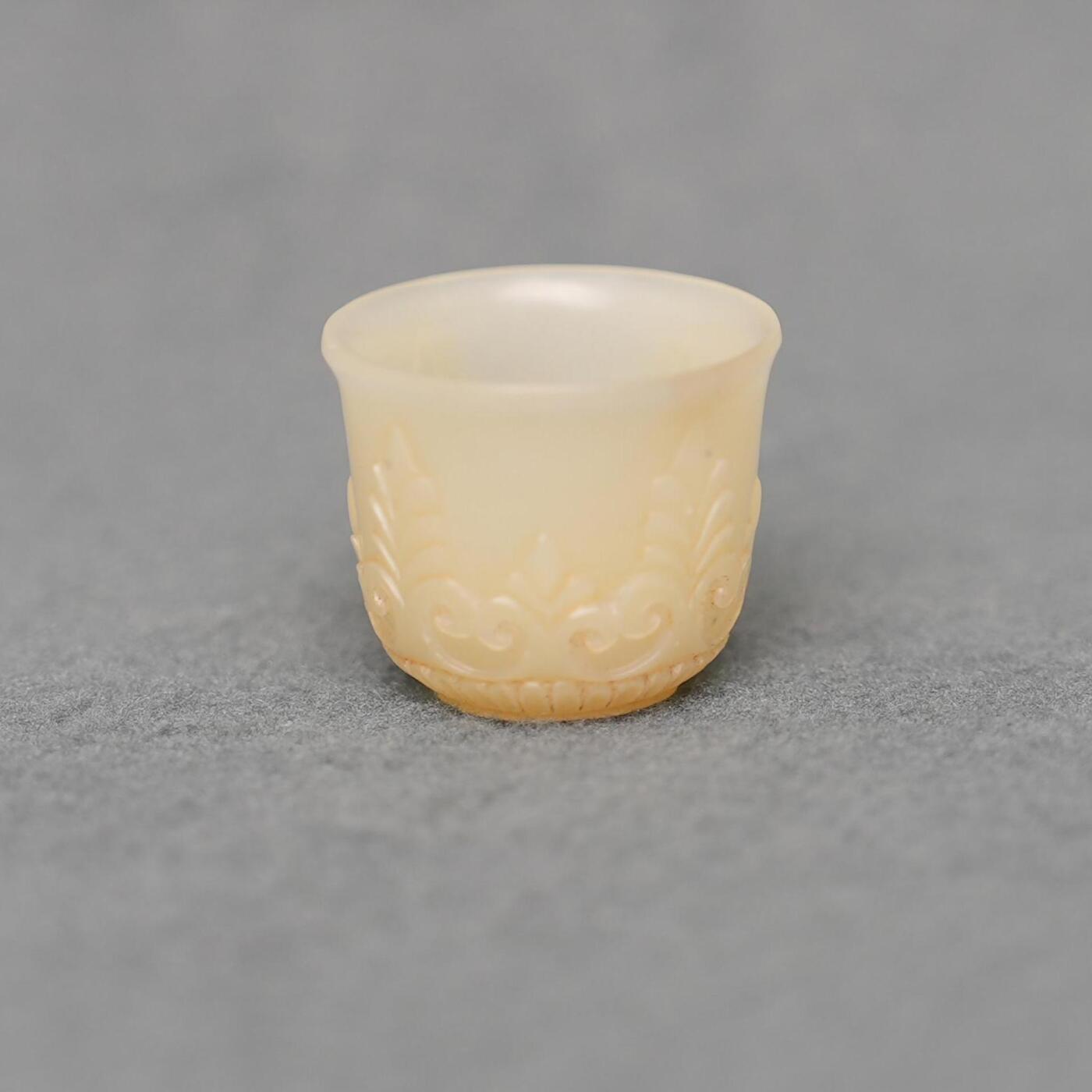 碧月说宝.韫玉流光-南京文物公司明清玉器专场（一） 玉小杯