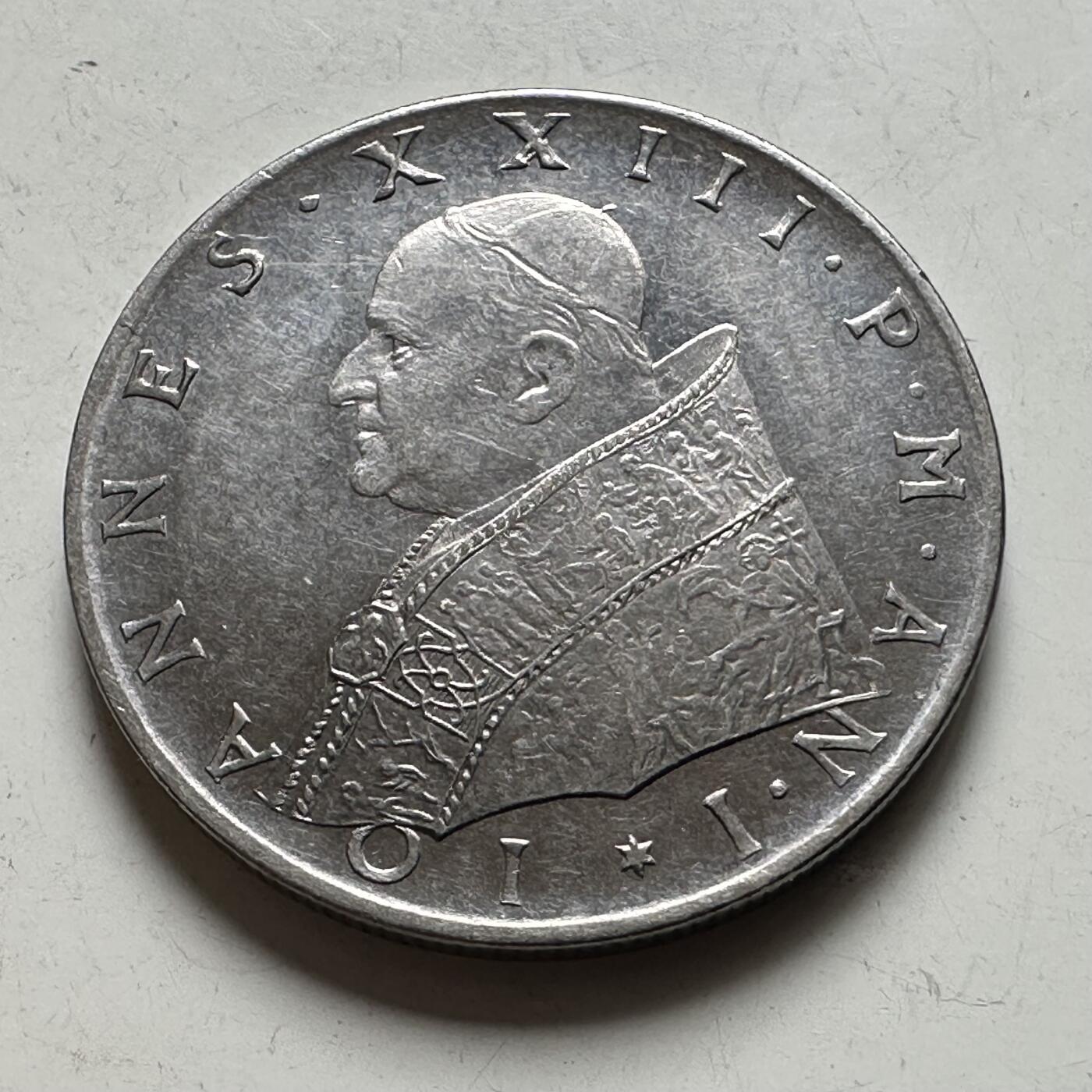 🌹外币初藏🌹🐯2026年第43场   每周二四六晚8️⃣点  世界硬币 梵蒂冈1959年100里拉