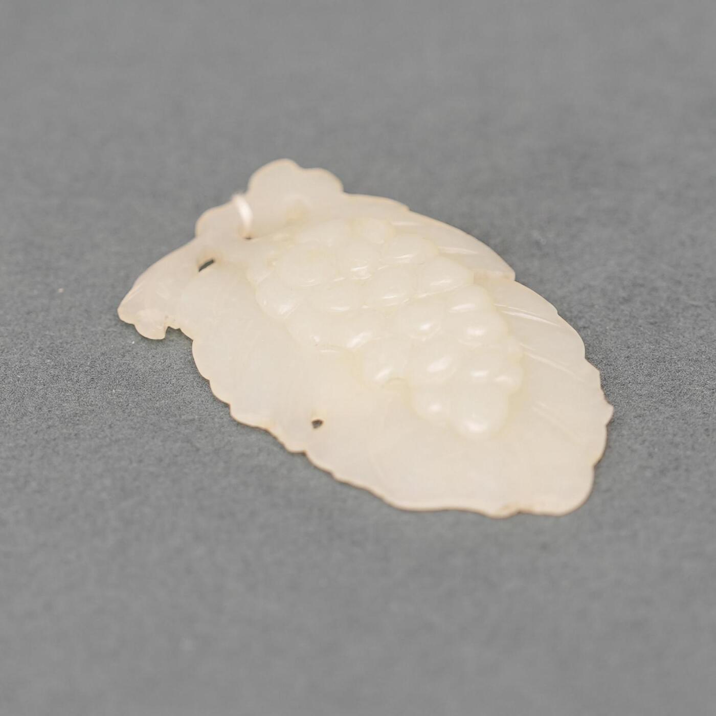  碧月说宝.韫玉流光-南京文物公司明清玉器专场（二） 玉葡萄