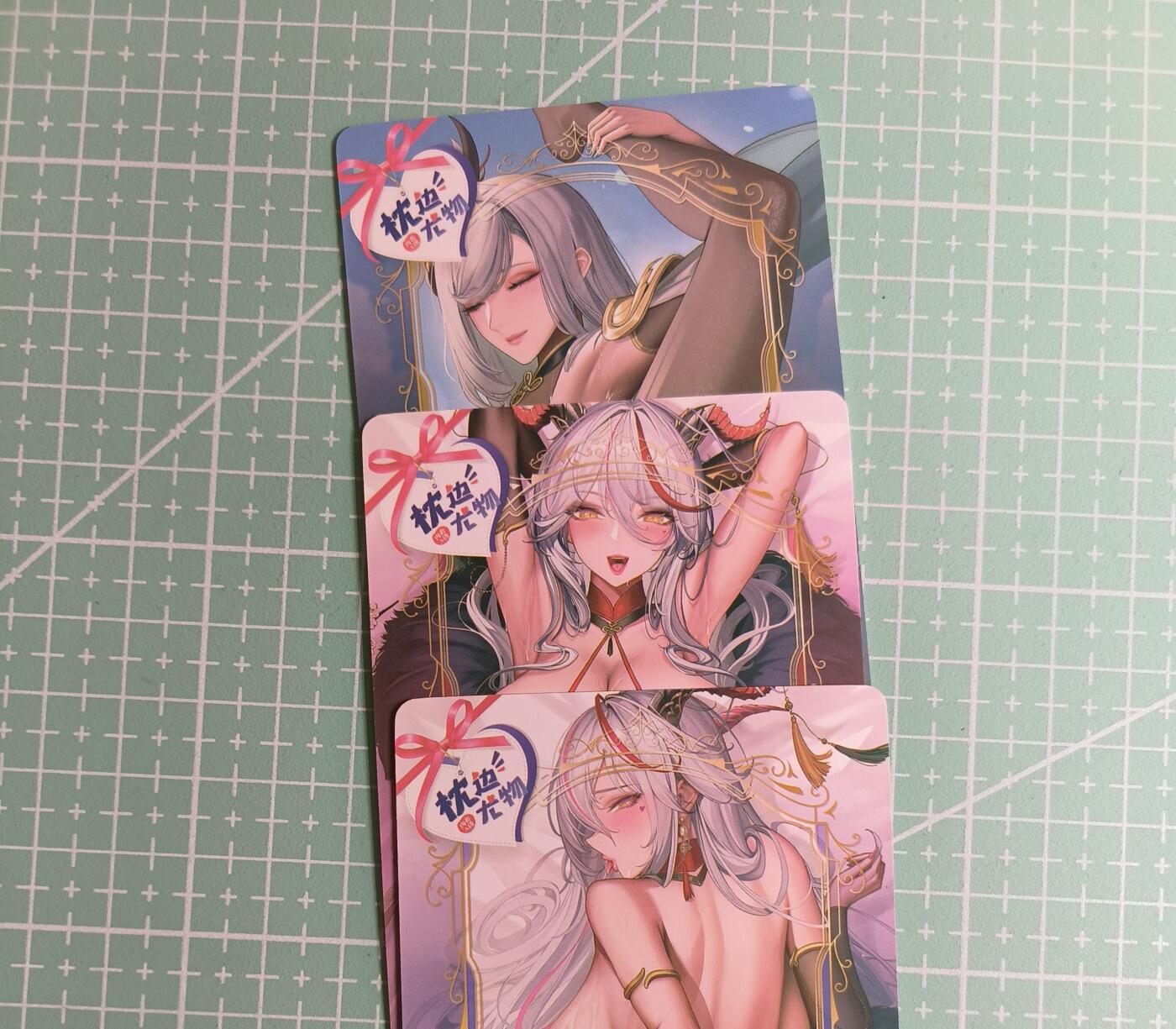 C先生卡牌 第27期 持续收拍品中…零手续费代拍 【彩闪】枕边尤物 3张 艺术