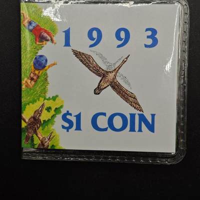 【淘币小摊】实时拍第八百九十二拍   散币场    每周一统一发货 - 澳大利亚1993年水资源1元纪念币