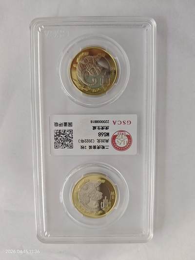 2022虎年生肖纪念币 - 2022虎年生肖纪念币