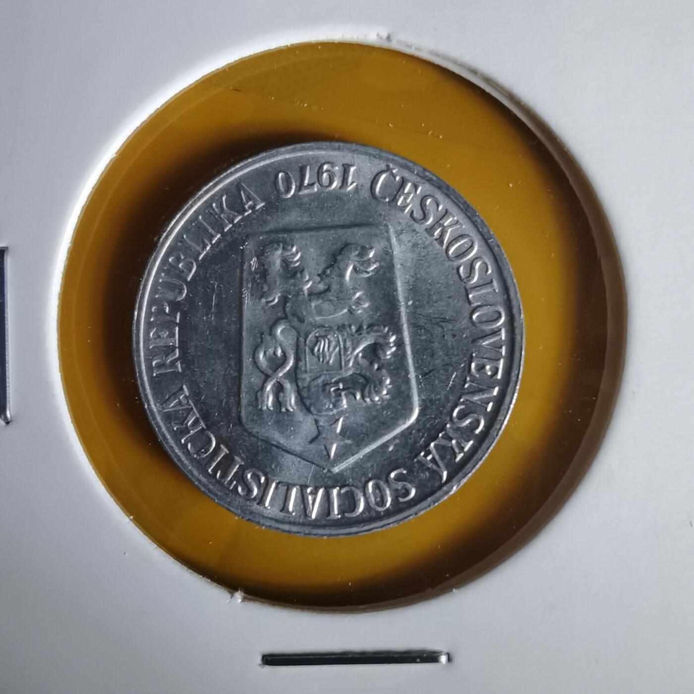 沼泽如烟--第1059场 捷克斯洛伐克1970年5赫勒