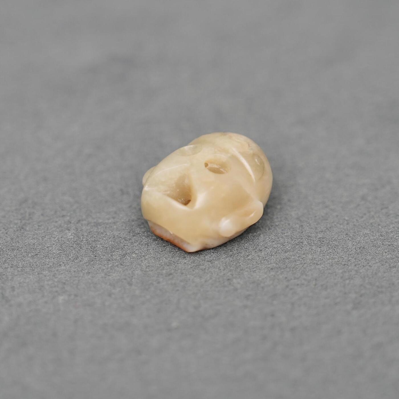  碧月说宝.韫玉流光-南京文物公司明清玉器专场（二） 通天孔迦楼罗头