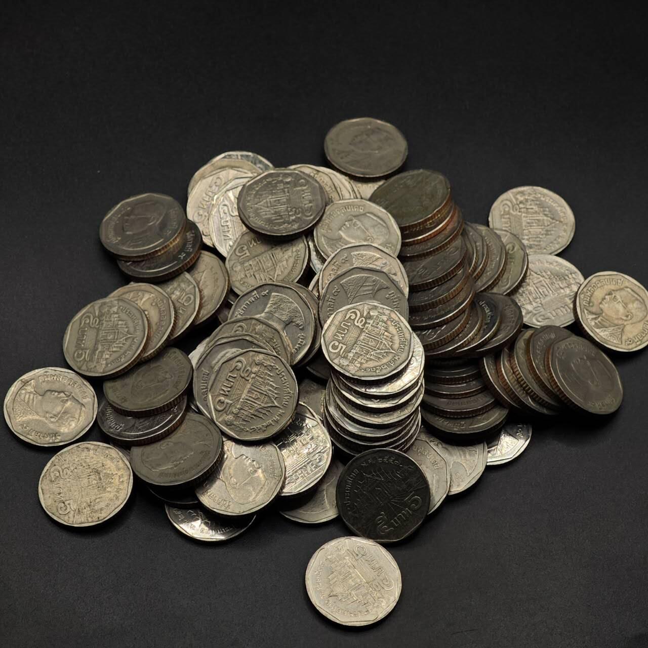 【淘币小摊】实时拍第八百九十二拍   散币场    每周一统一发货 泰国5泰铢100枚