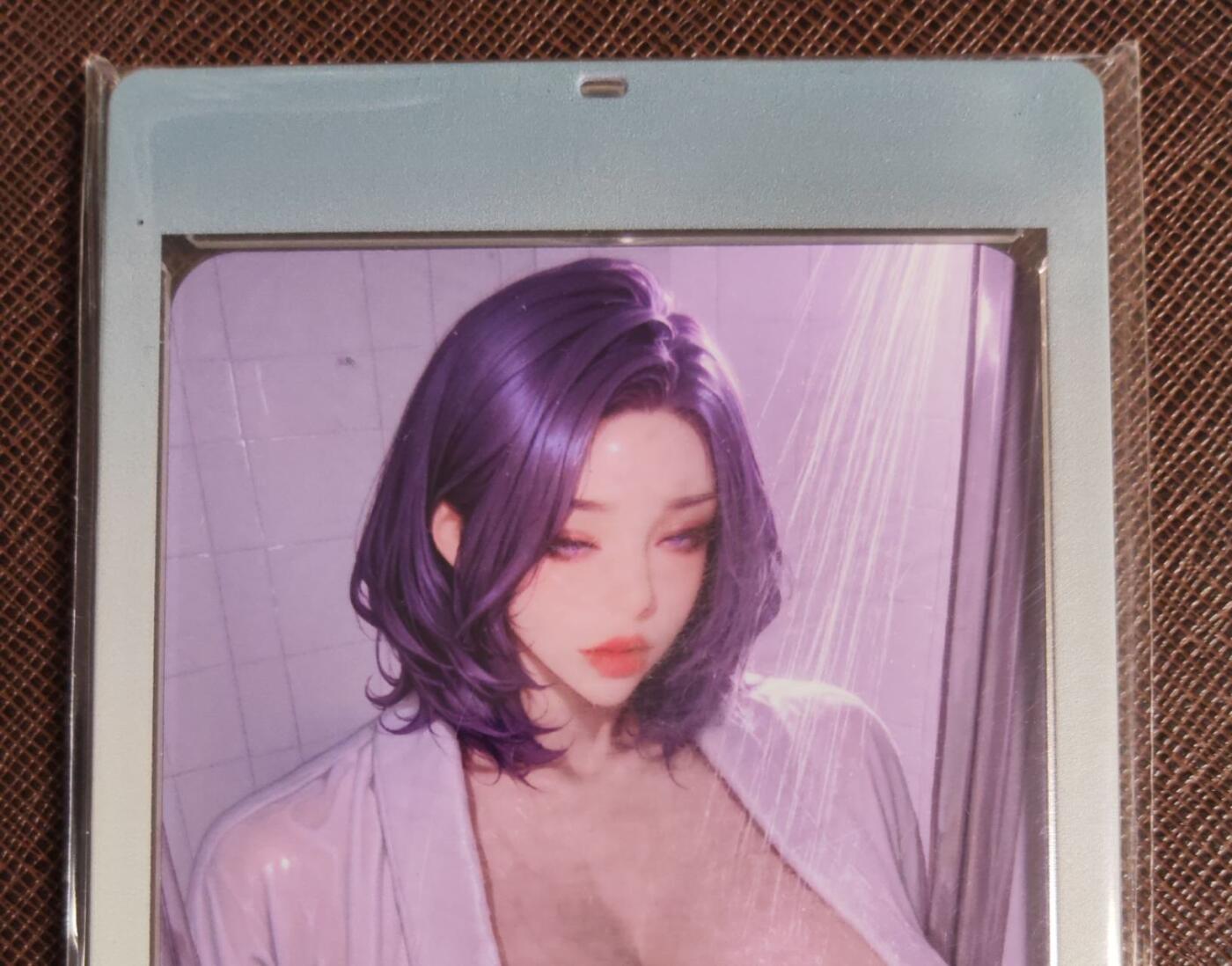 第111期阳大大卡牌拍卖第111期（持续收拍品，周五晚上九点截拍，进群福利早知道） 【首发】酉阳杂俎卡牌 美丽新世界 金美庭组长 浴室风光 6张 普彩镜面硬卡 带卡帝专属色卡砖