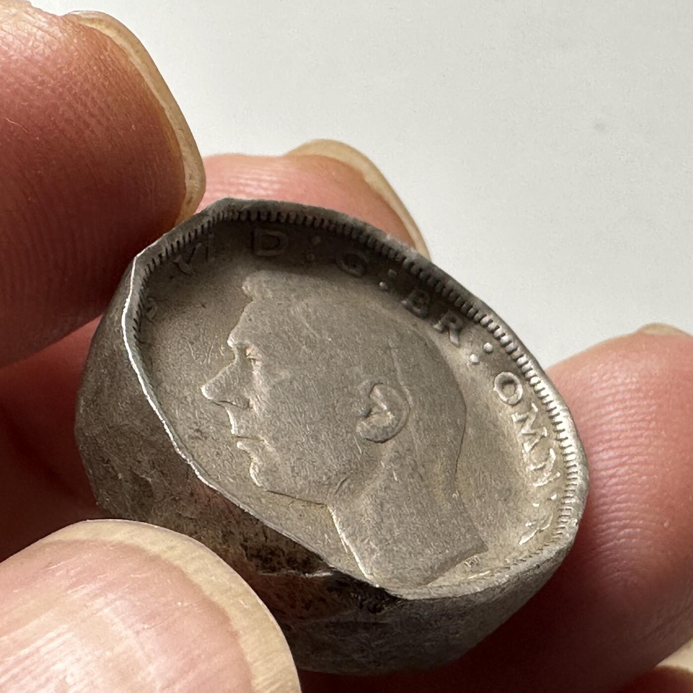 🌹外币初藏🌹🐯2026年第43场   每周二四六晚8️⃣点  世界硬币 英国1949年2先令 手工捶打