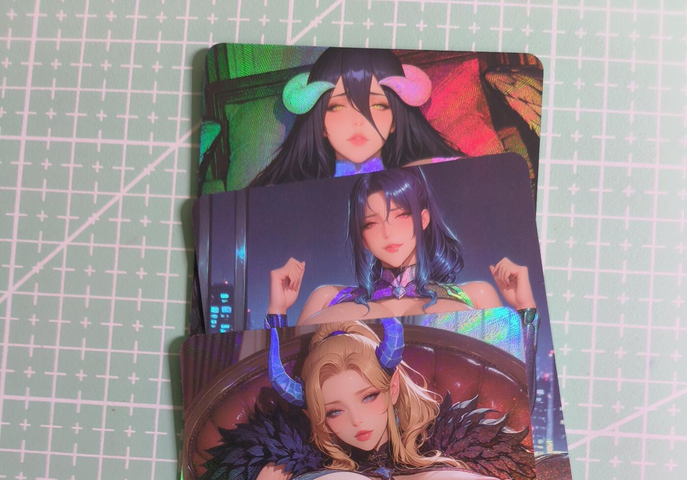 C先生卡牌 第27期 持续收拍品中…零手续费代拍 【彩闪】墨卡文化《大雷芳华》3张 艺术卡