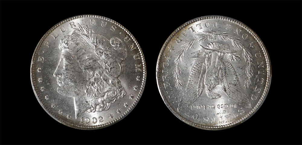 南京三省2026年春季拍卖会 世界币章&现代币 1902年美国摩根银元