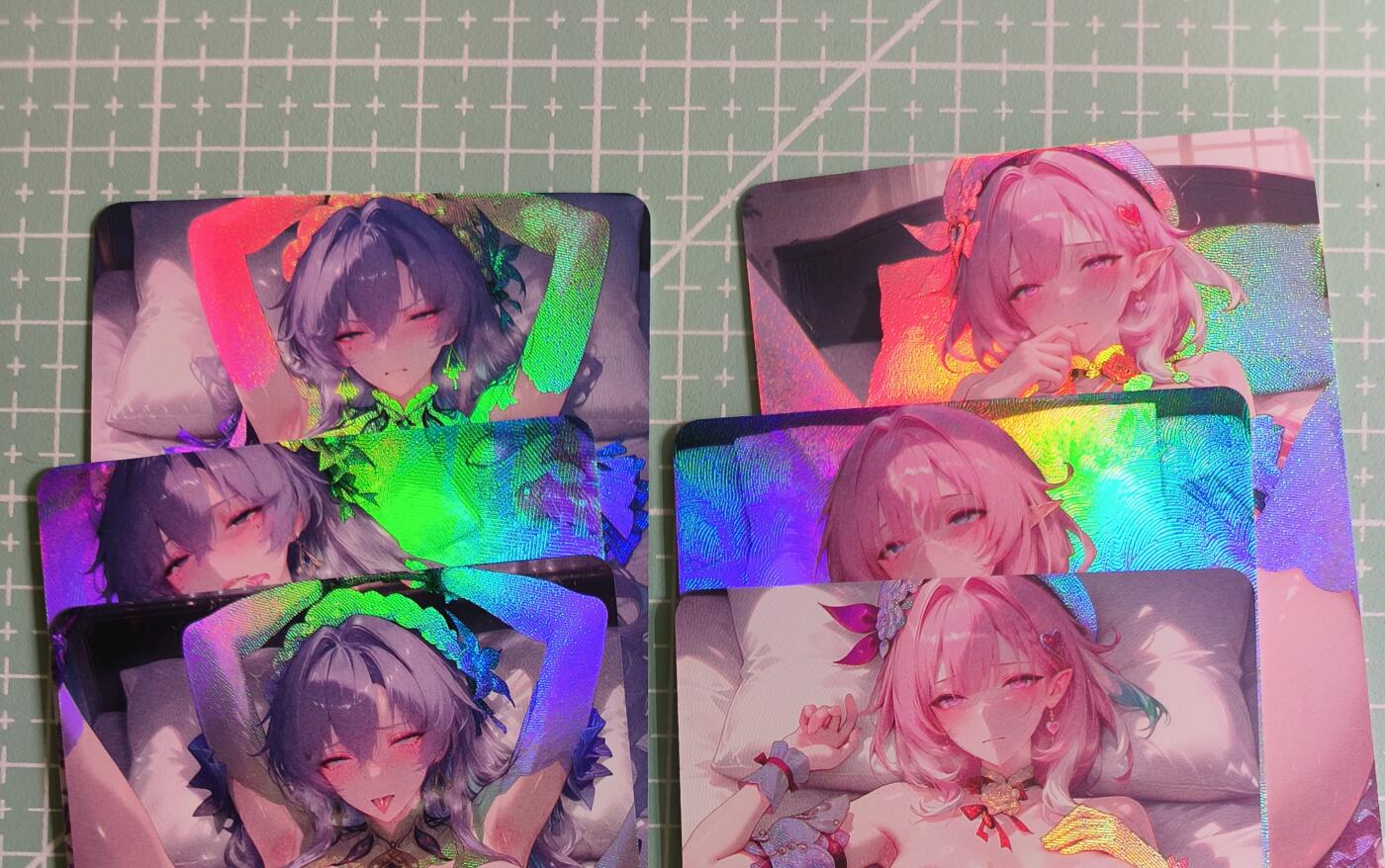 C先生卡牌 第27期 持续收拍品中…零手续费代拍 【彩闪】快乐世界 6张 艺术