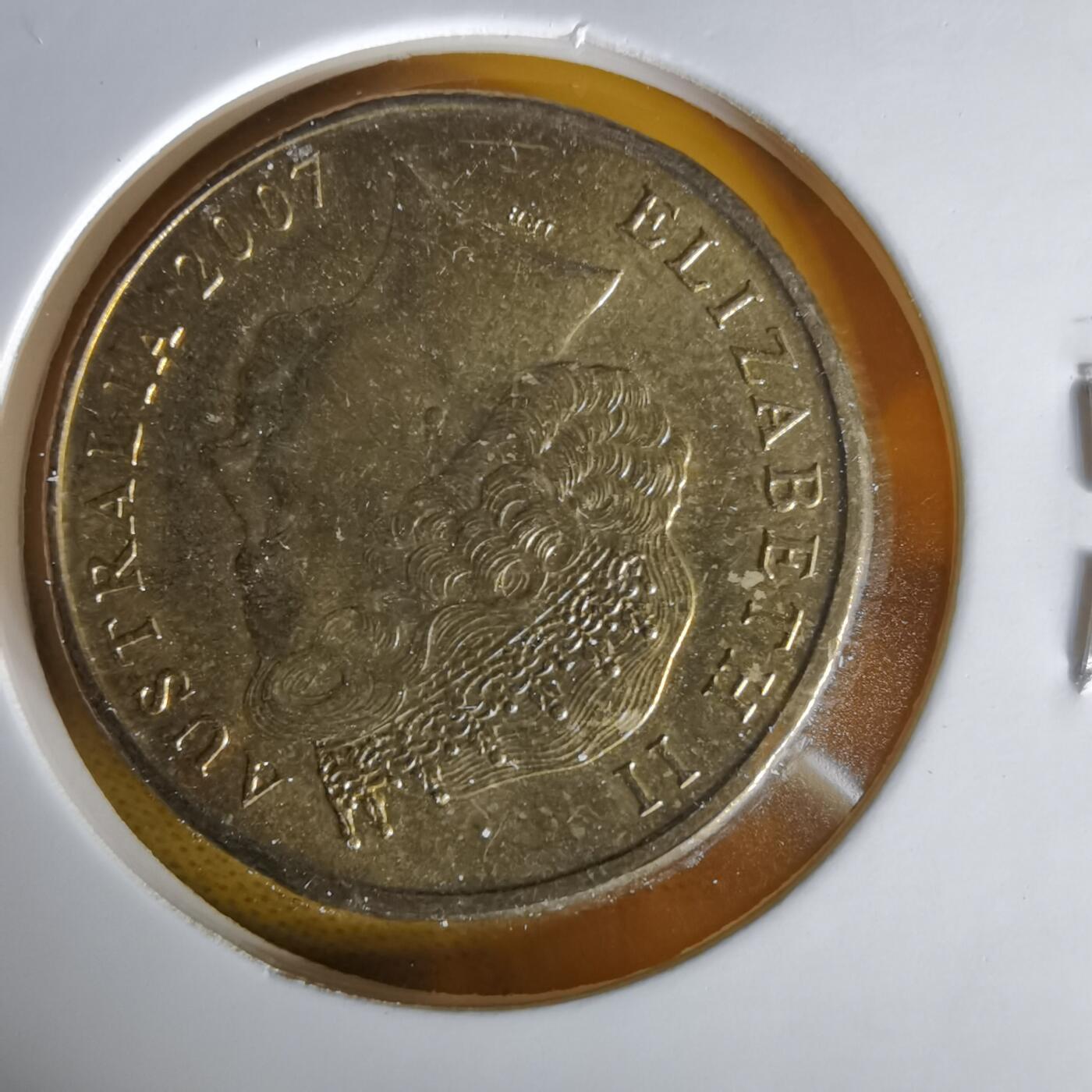 沼泽如烟--第1059场 澳大利亚2007年一元纪念币