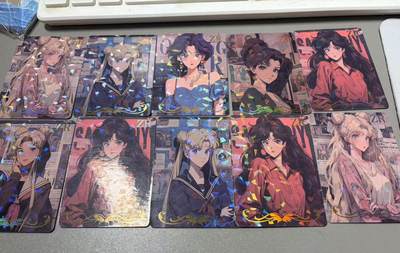 寸草不生 马年拍卖第三期 GOGOGO   绝版老品】星光美少女 ZR 20张 港漫风