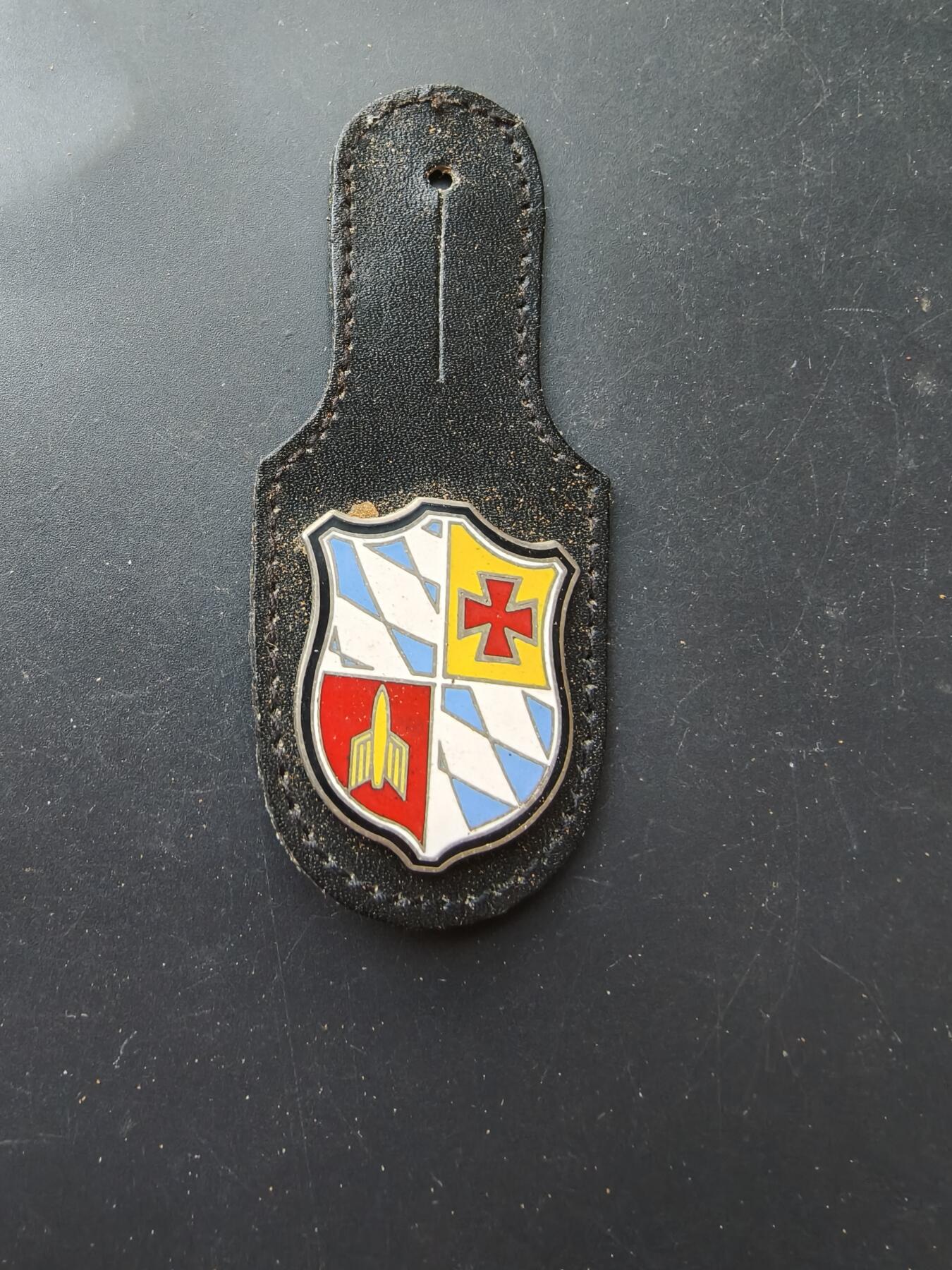 老王徽章第192期 德国联邦国防军空军第1防空导弹团证章