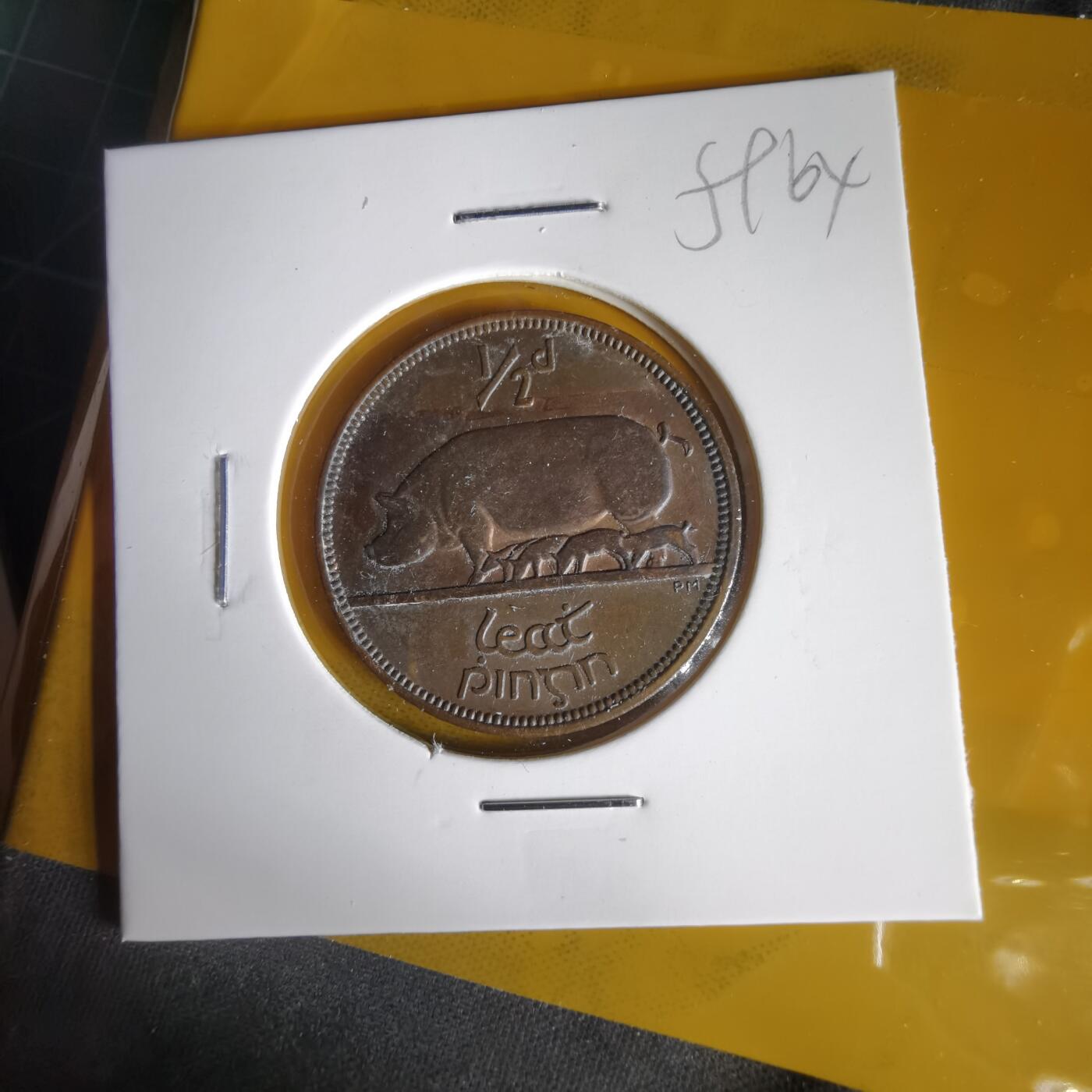 沼泽如烟--第1059场 爱尔兰1965年半便士