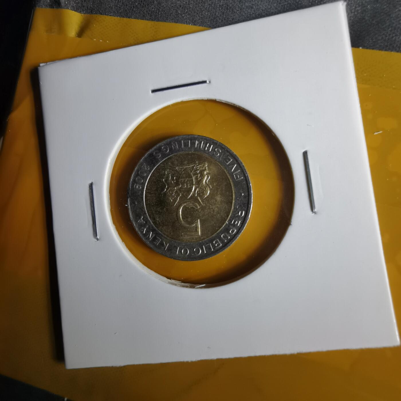 沼泽如烟--第1057场 肯尼亚2009年5先令