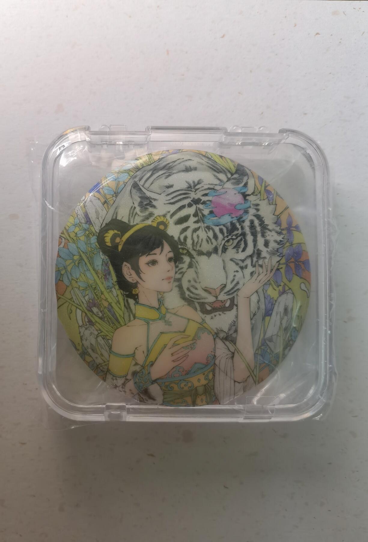 蜂潮卡牌  拍卖002期  （4月20日  21点  截拍） 小花瓣艺术文创  白虎汤吧唧