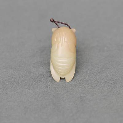  碧月说宝.韫玉流光-南京文物公司明清玉器专场（二） - 小玉蝉