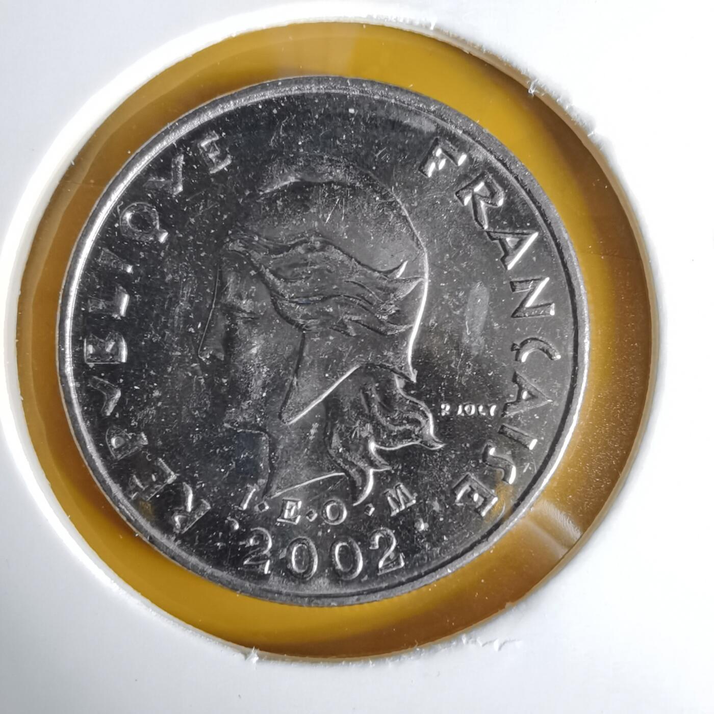 沼泽如烟--第1059场 法属波利尼西亚2002年10法郎