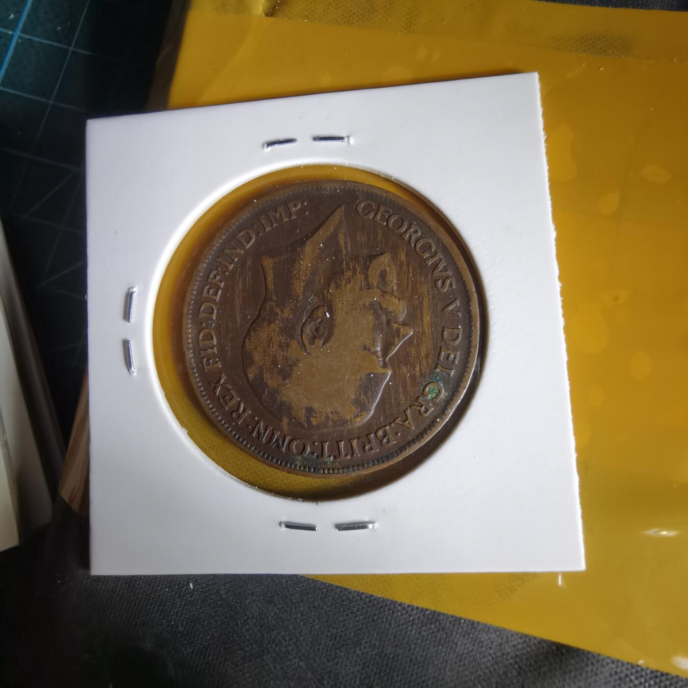 沼泽如烟--第1059场 英国1920年1便士