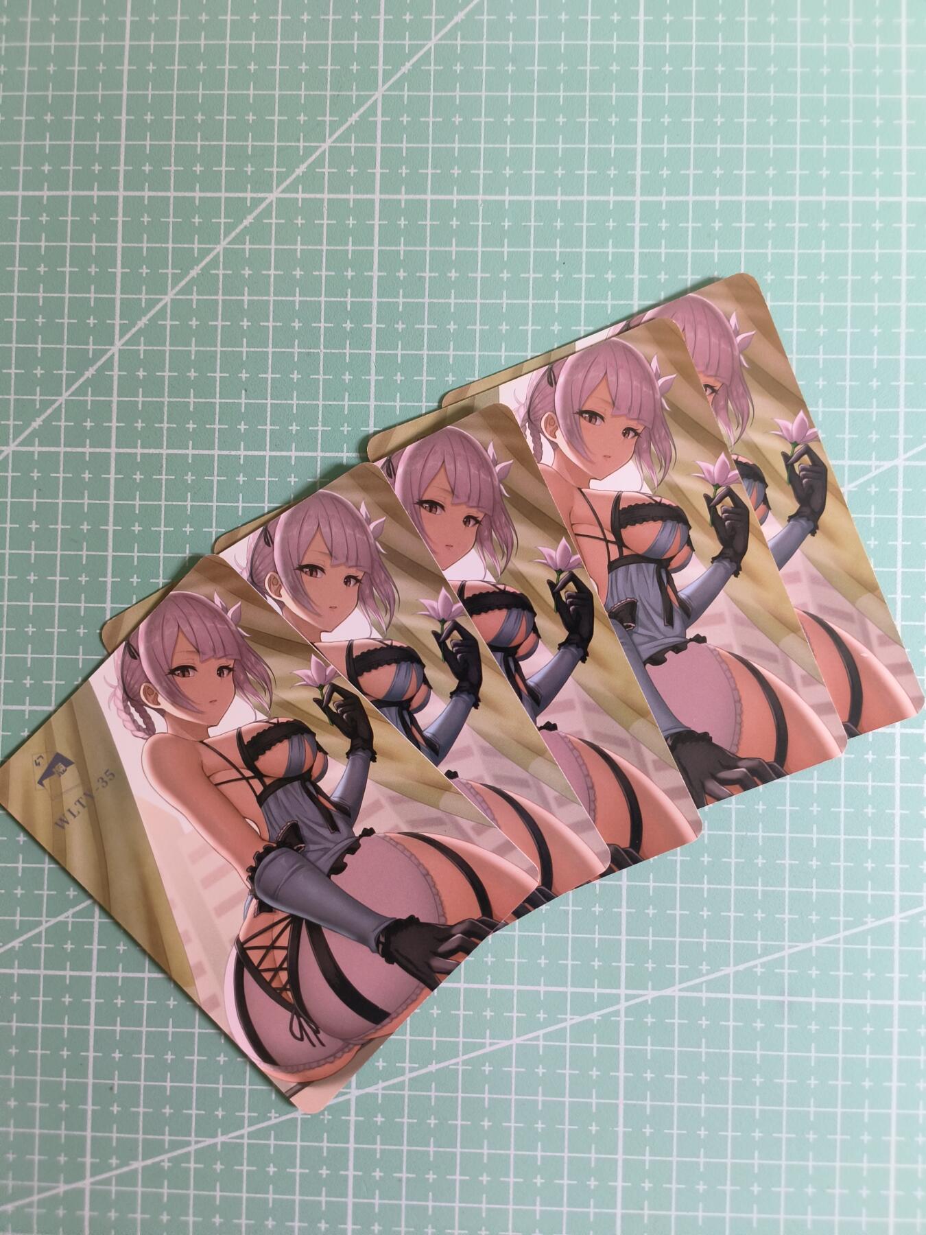 C先生卡牌 第27期 持续收拍品中…零手续费代拍 【彩闪】卡通·动漫·游戏·古风  5张 