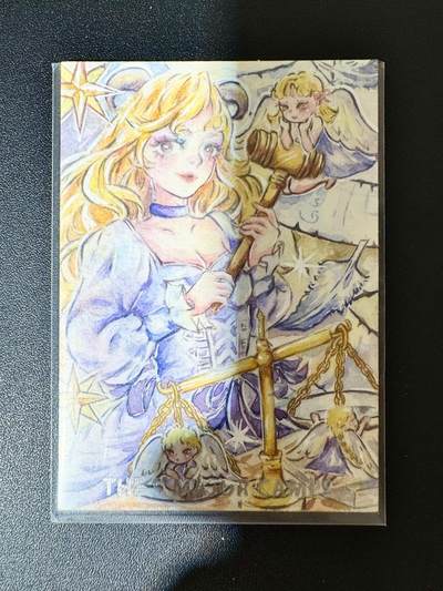 NO.30 好又多金牌大场，每周一站式配齐，方便凑单！（周6晚9点截拍，卖家送拍0抽成！） - 【1/1手绘卡】逸凡工作室 精品手绘卡 天使