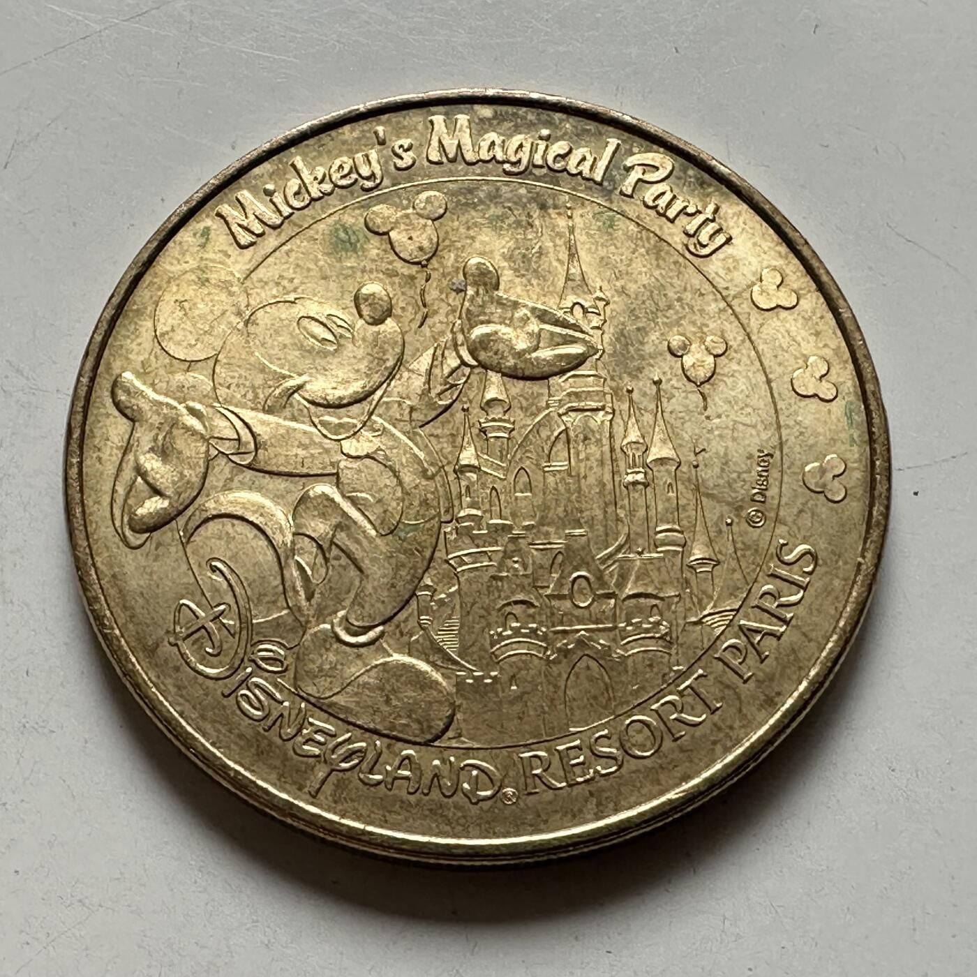 🌹外币初藏🌹🐯2026年第43场   每周二四六晚8️⃣点  世界硬币 法国2010年巴黎造币厂 巴黎迪士尼乐园纪念章