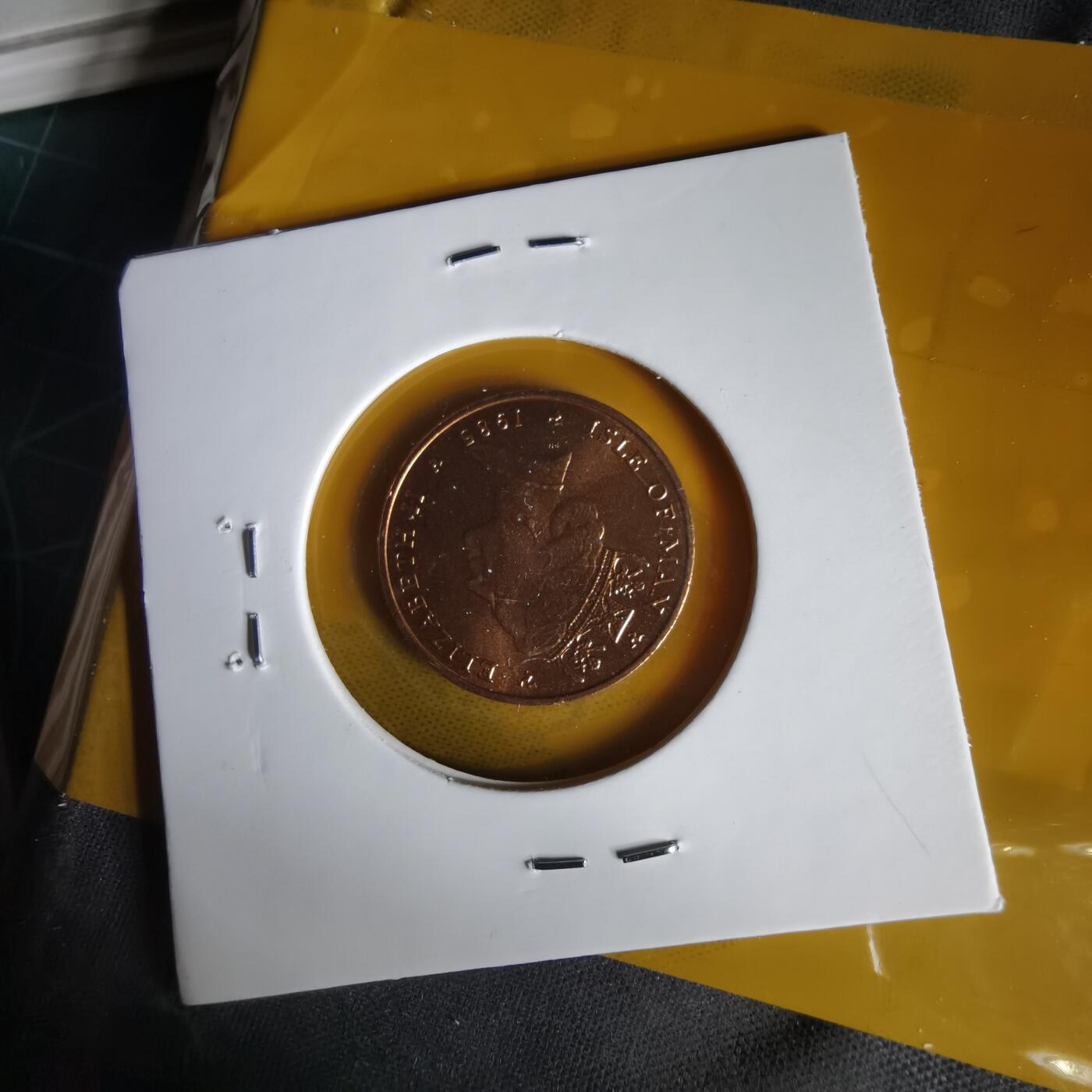 沼泽如烟--第1059场 马恩1985年1便士