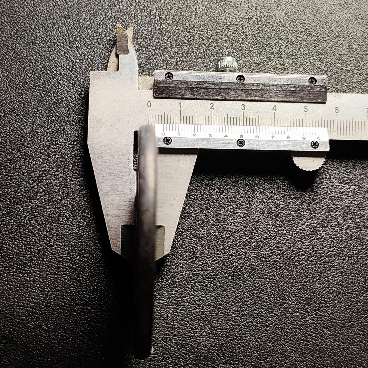 泉币菌-第227场-拍品多 请提前出价 日本回流 嘉靖通宝背十一两 大花钱 60.5×4.5mm 自定义