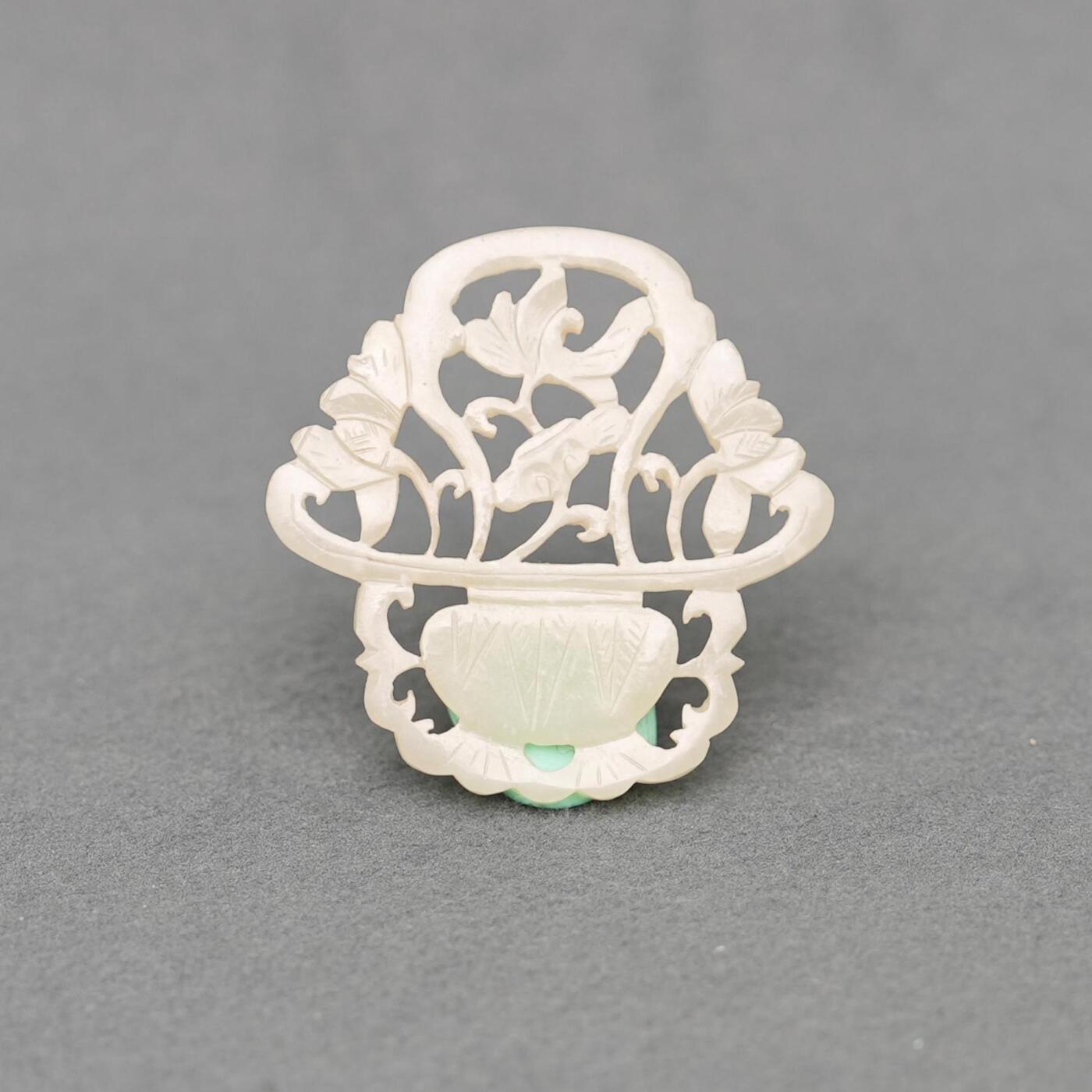 碧月说宝.韫玉流光-南京文物公司明清玉器专场（一） 花兰佩