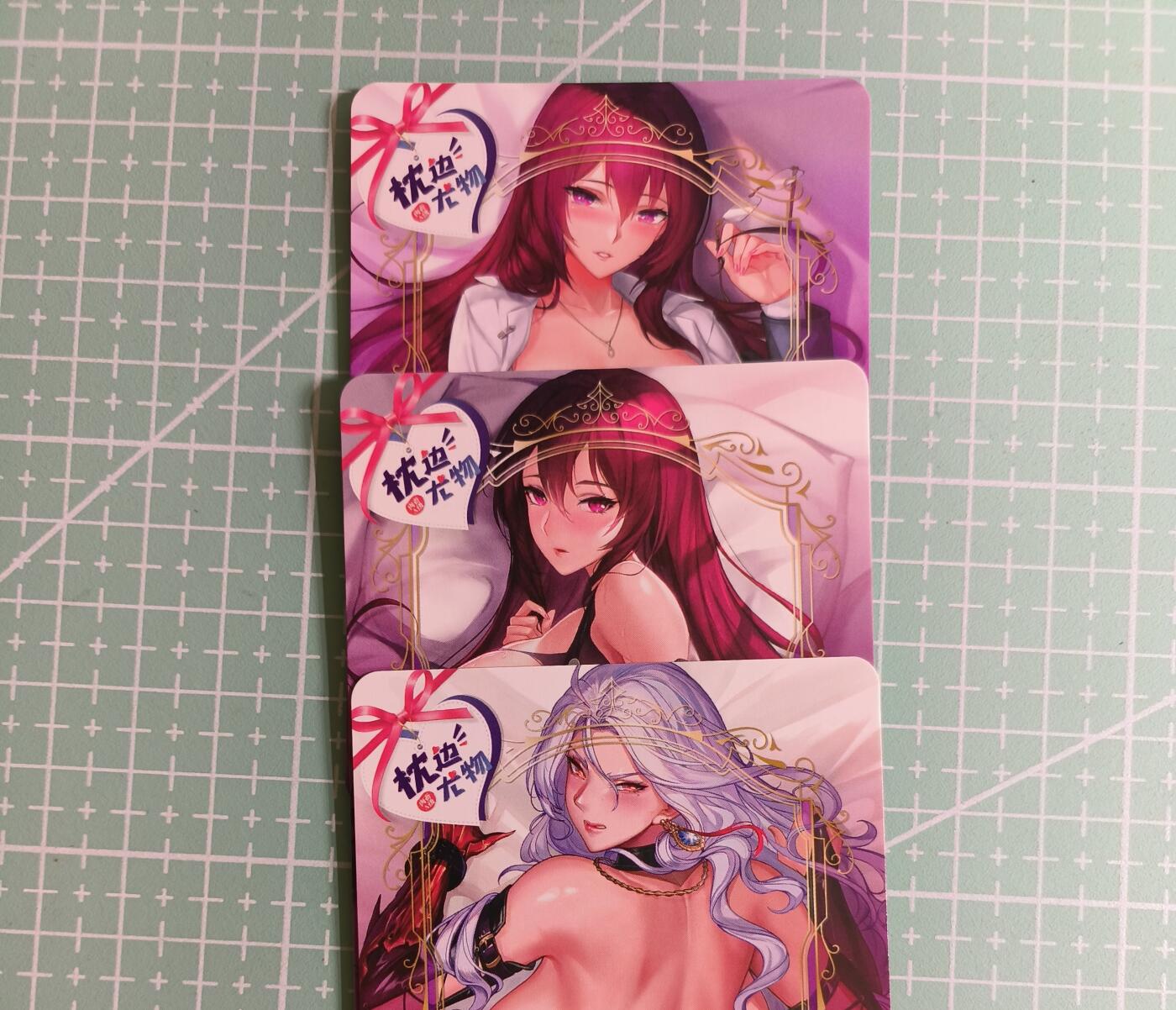 C先生卡牌 第27期 持续收拍品中…零手续费代拍 【彩闪】枕边尤物 3张 艺术