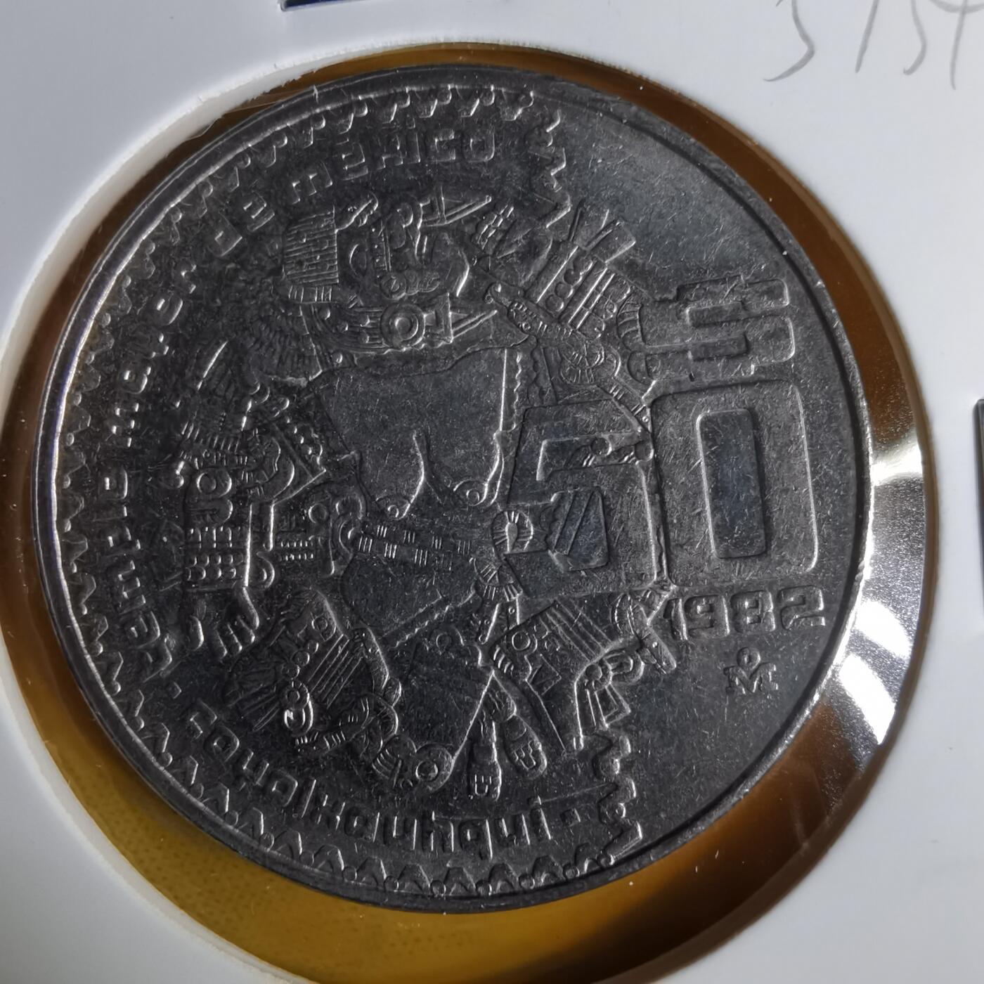 沼泽如烟--第1057场 墨西哥1982年50比索