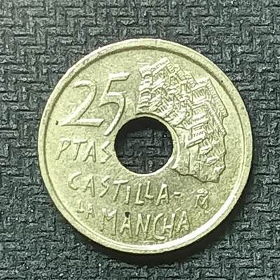 逸泉钱币2026第十九场世界钱币纪念币B2310-2754 2352西班牙1996年25比塞塔