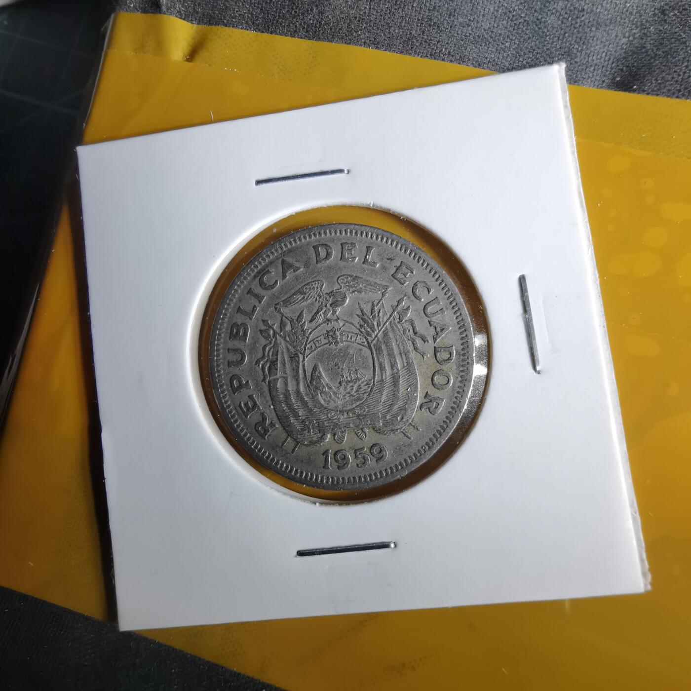 沼泽如烟--第1057场 厄瓜多尔1959年1苏克雷